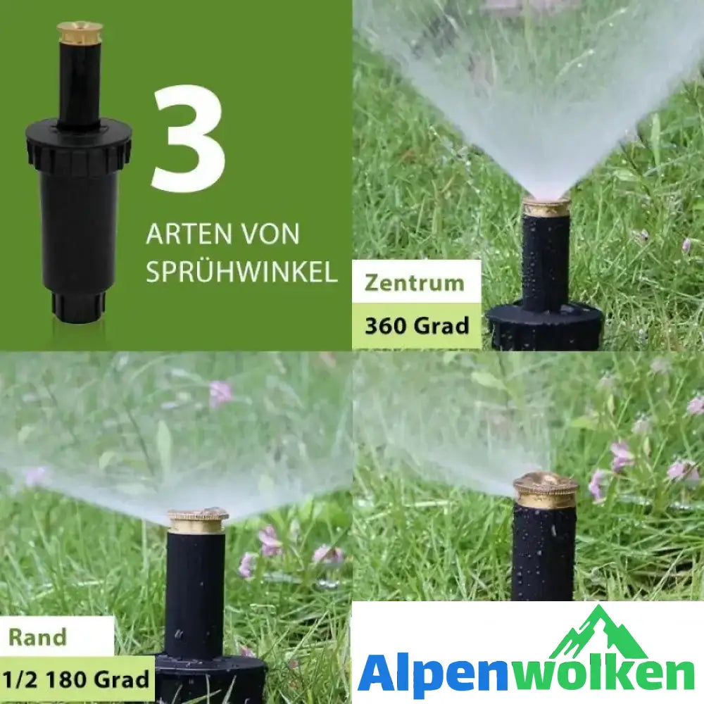 Alpenwolken - Pop Up Rasensprinkler