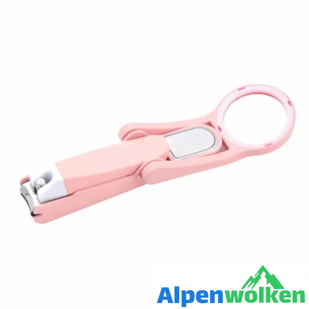 Alpenwolken - Portable Nail Clipper With Magnifier