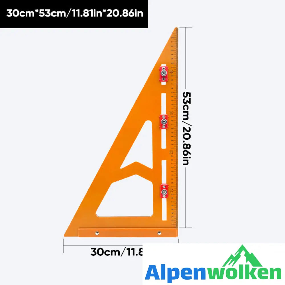 Alpenwolken - Positioning Triangle Ruler