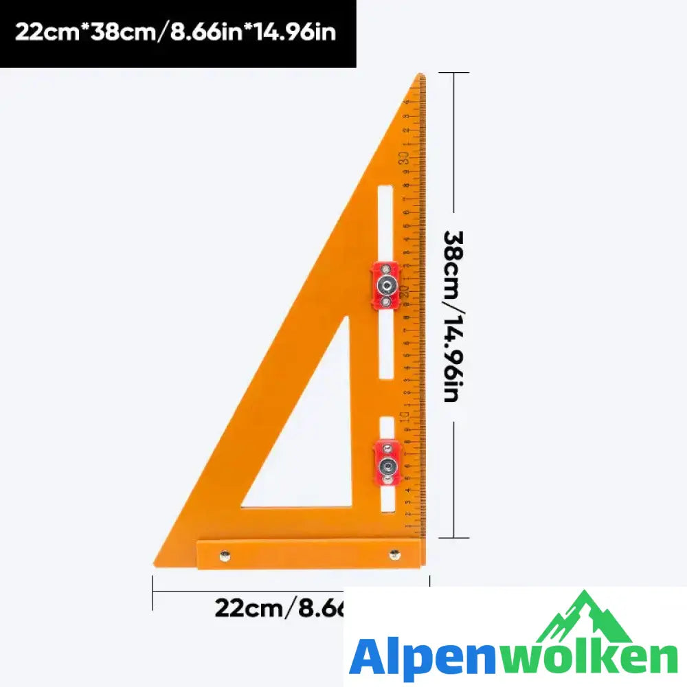 Alpenwolken - Positioning Triangle Ruler