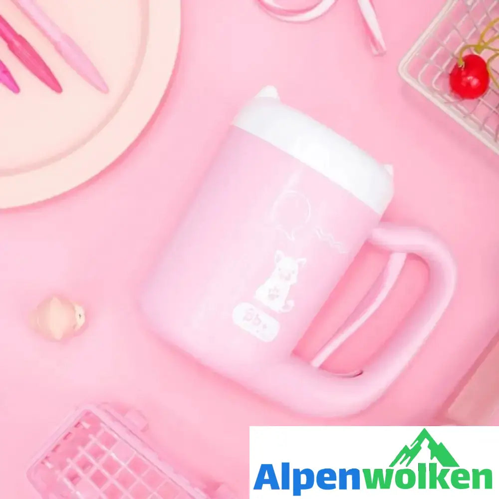 Alpenwolken - Praktische automatische Tierfußbadtasse