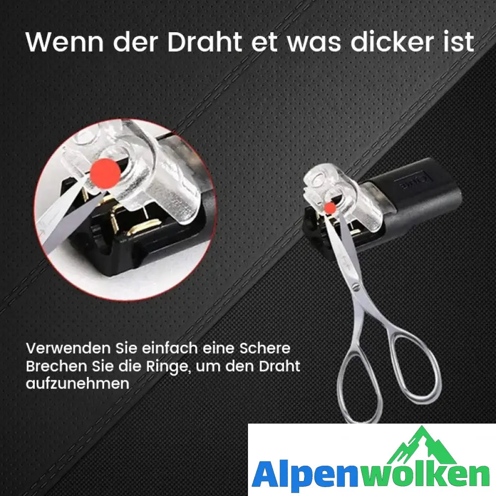 Alpenwolken - 🎁Praktischer schneller Kabelstecker