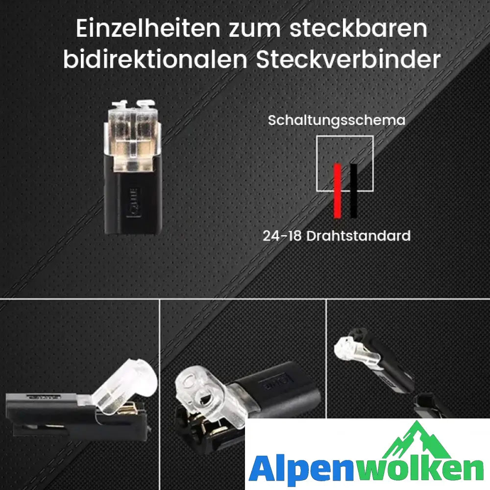 Alpenwolken - 🎁Praktischer schneller Kabelstecker