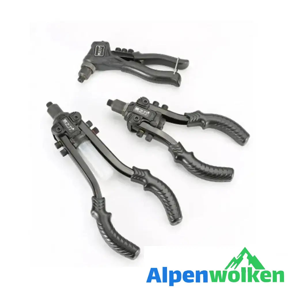 Alpenwolken - Premium 3 in 1 Hochleistungsnietmaschine EINHAND ARBEITSSPARENDE NIETPISTOLE-505G