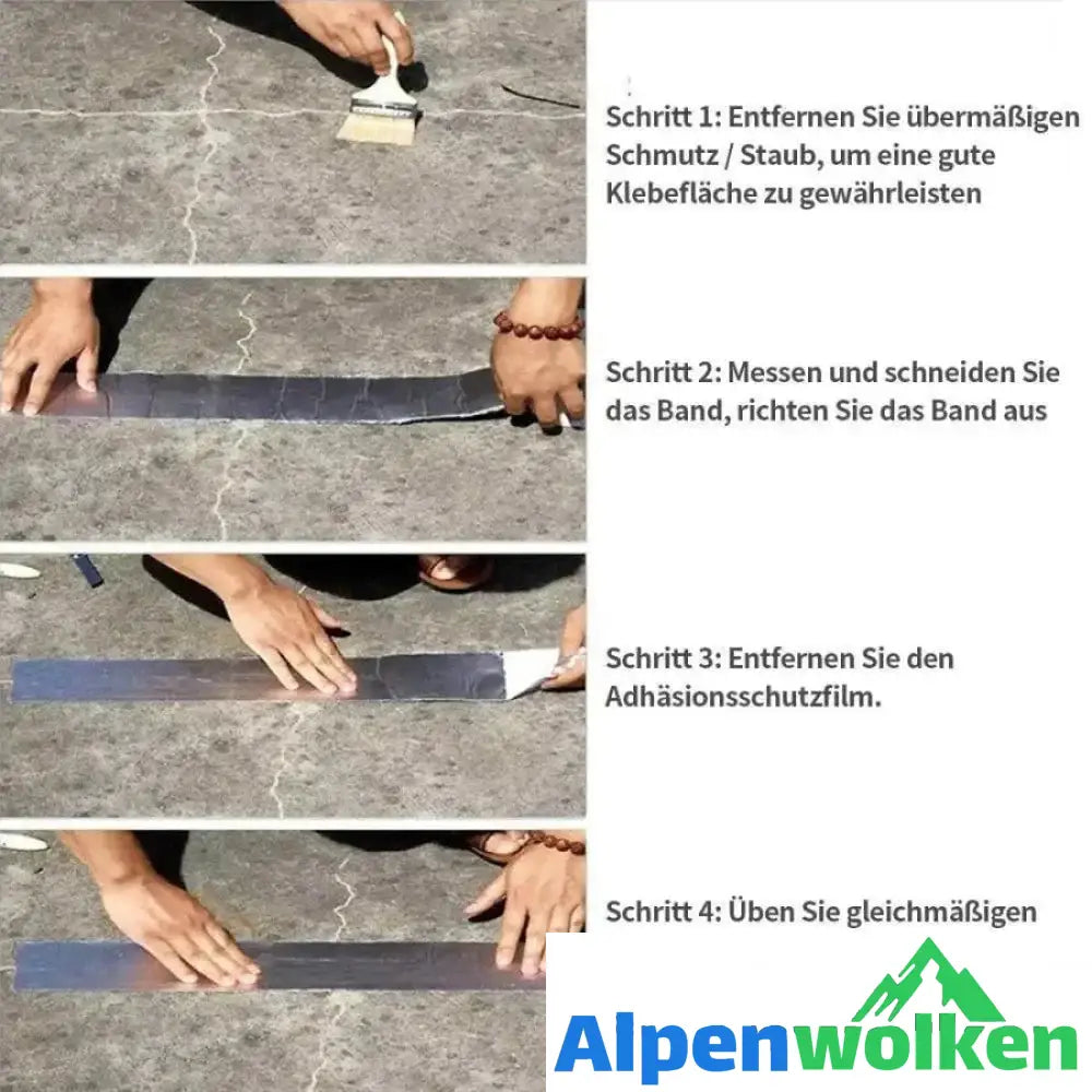 Alpenwolken - Premium Alufolien Klebeband