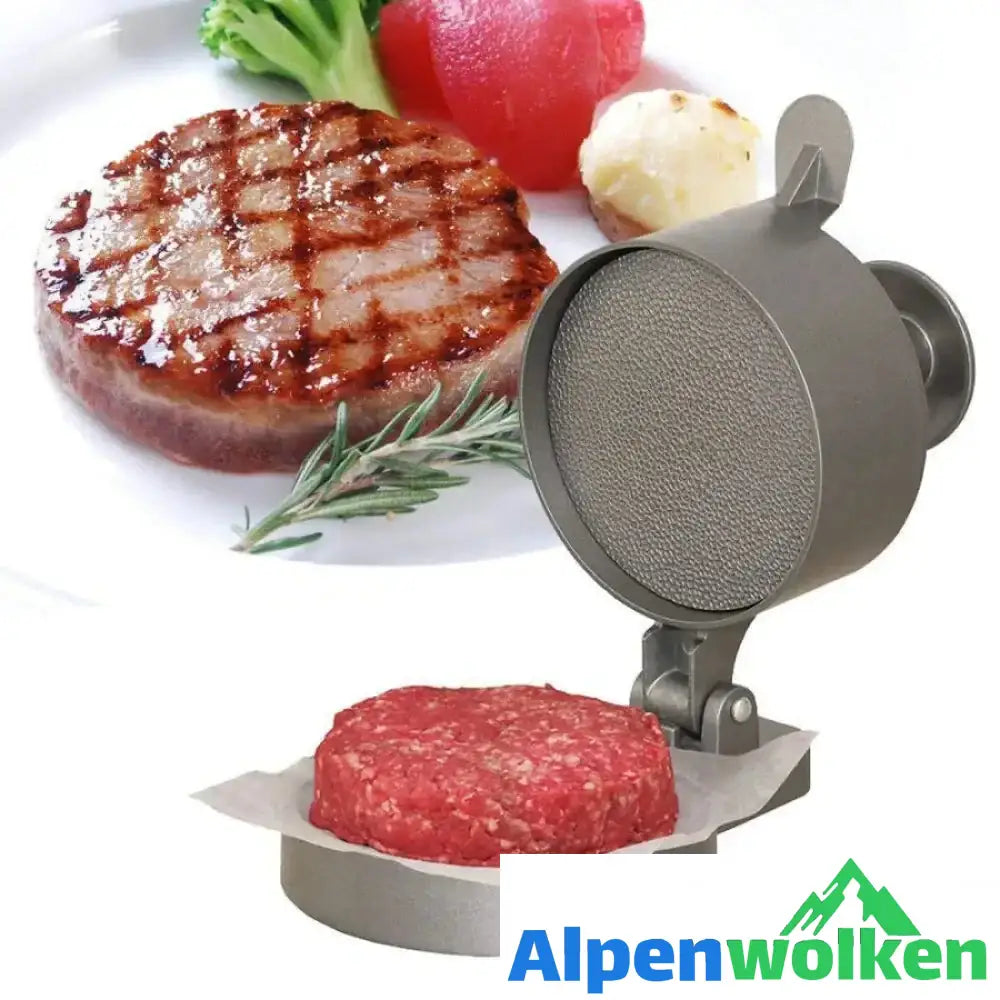 Alpenwolken - Premium Hochleistungs Hamburgerpresse