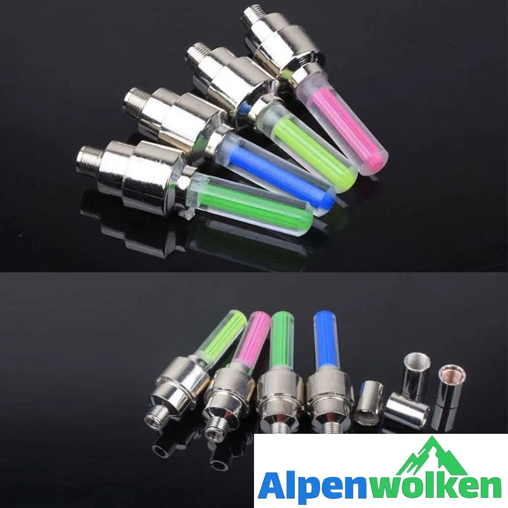 Alpenwolken - Premium LED-Ventilkappen Für Räder (2 er)