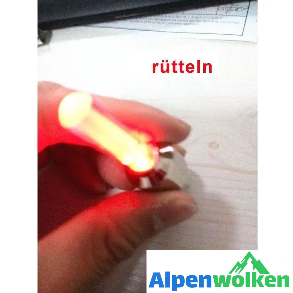 Alpenwolken - Premium LED-Ventilkappen Für Räder (2 er)