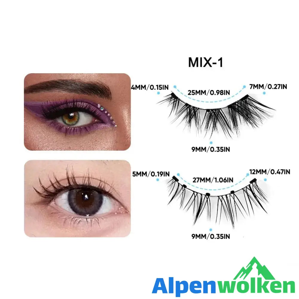 Alpenwolken - Premium Magnetwimpern