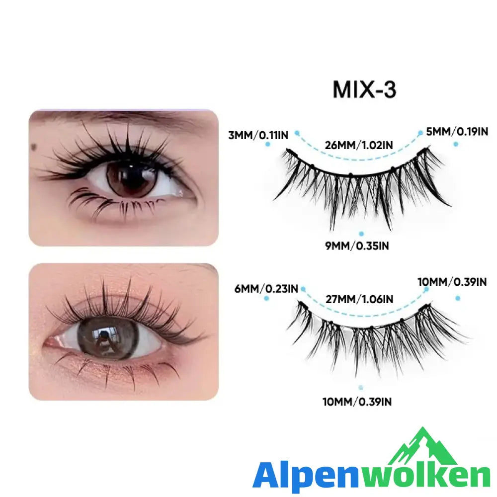 Alpenwolken - Premium Magnetwimpern