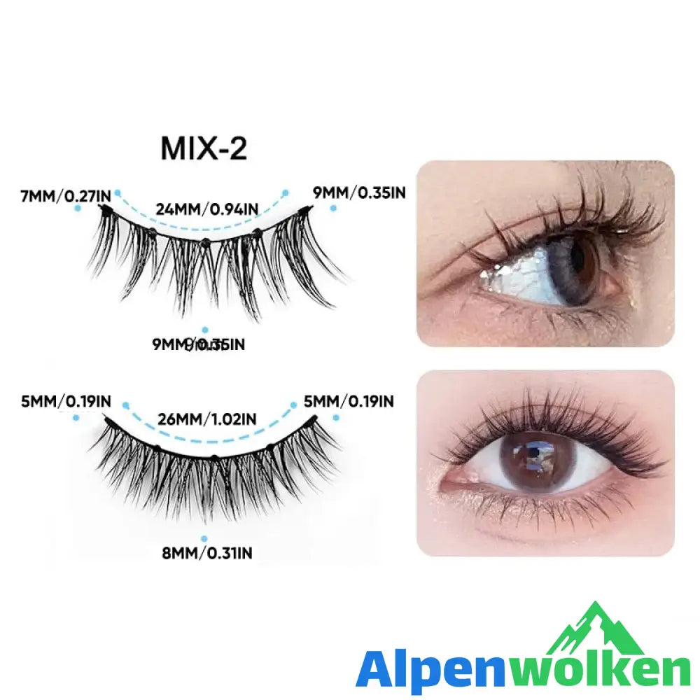 Alpenwolken - Premium Magnetwimpern