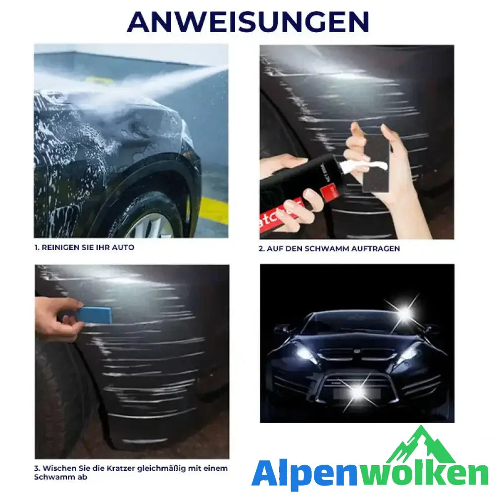 Alpenwolken - Premium-Set zum Entfernen von Autokratzern