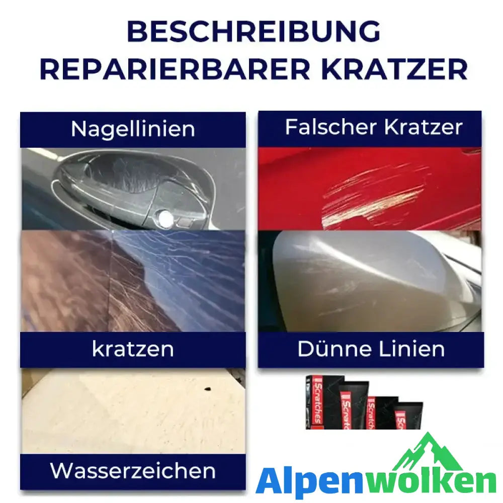 Alpenwolken - Premium-Set zum Entfernen von Autokratzern