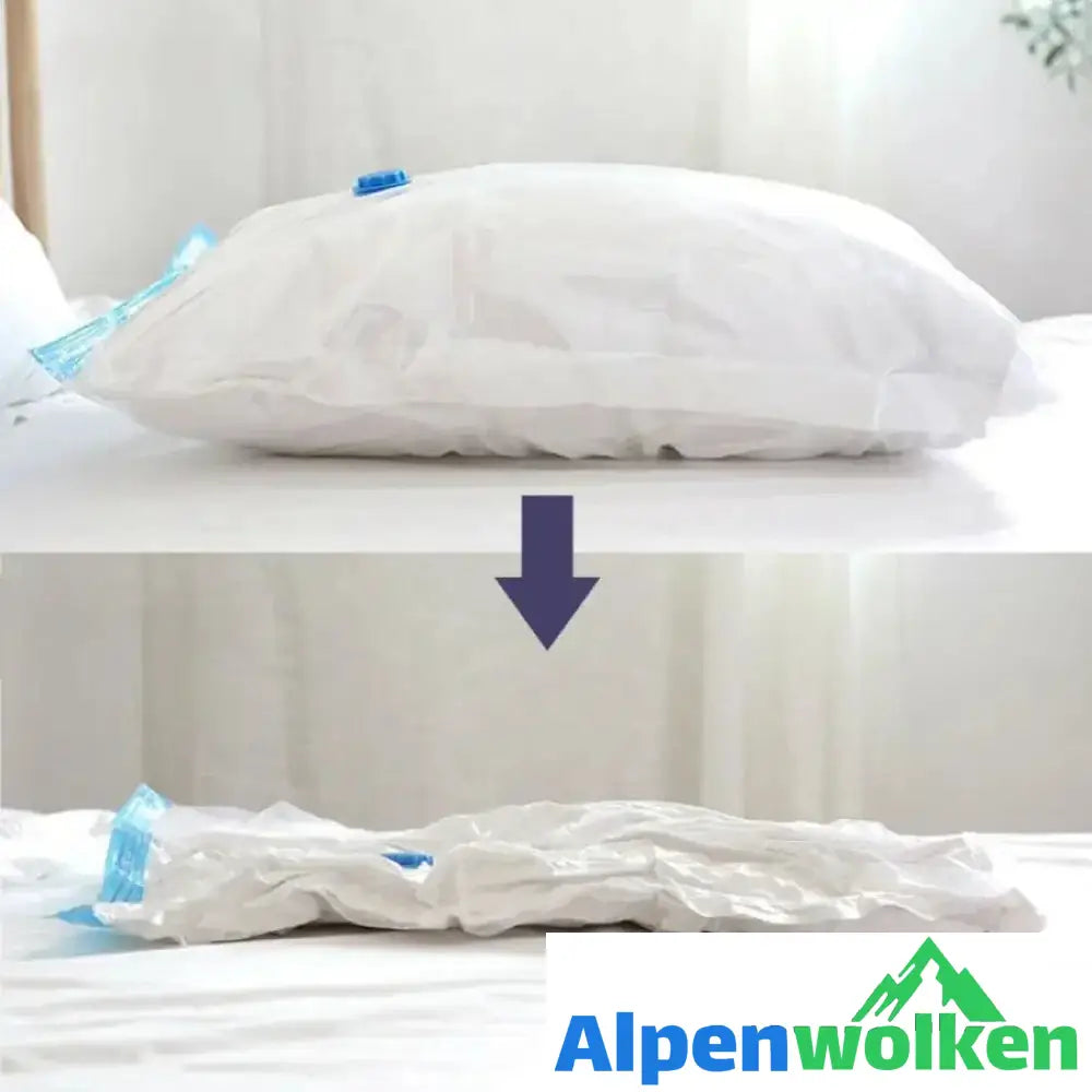 Alpenwolken - Premium-Vakuum-Aufbewahrungsbeutel Set