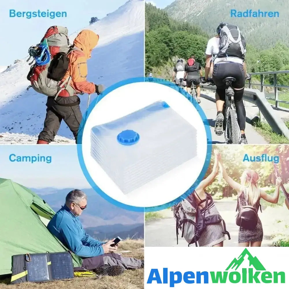 Alpenwolken - Premium-Vakuum-Aufbewahrungsbeutel Set