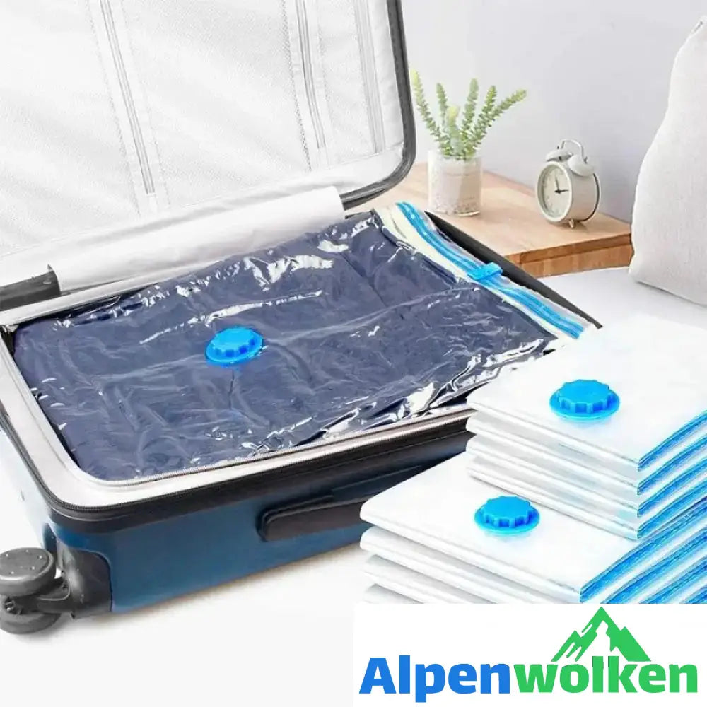 Alpenwolken - Premium-Vakuum-Aufbewahrungsbeutel Set