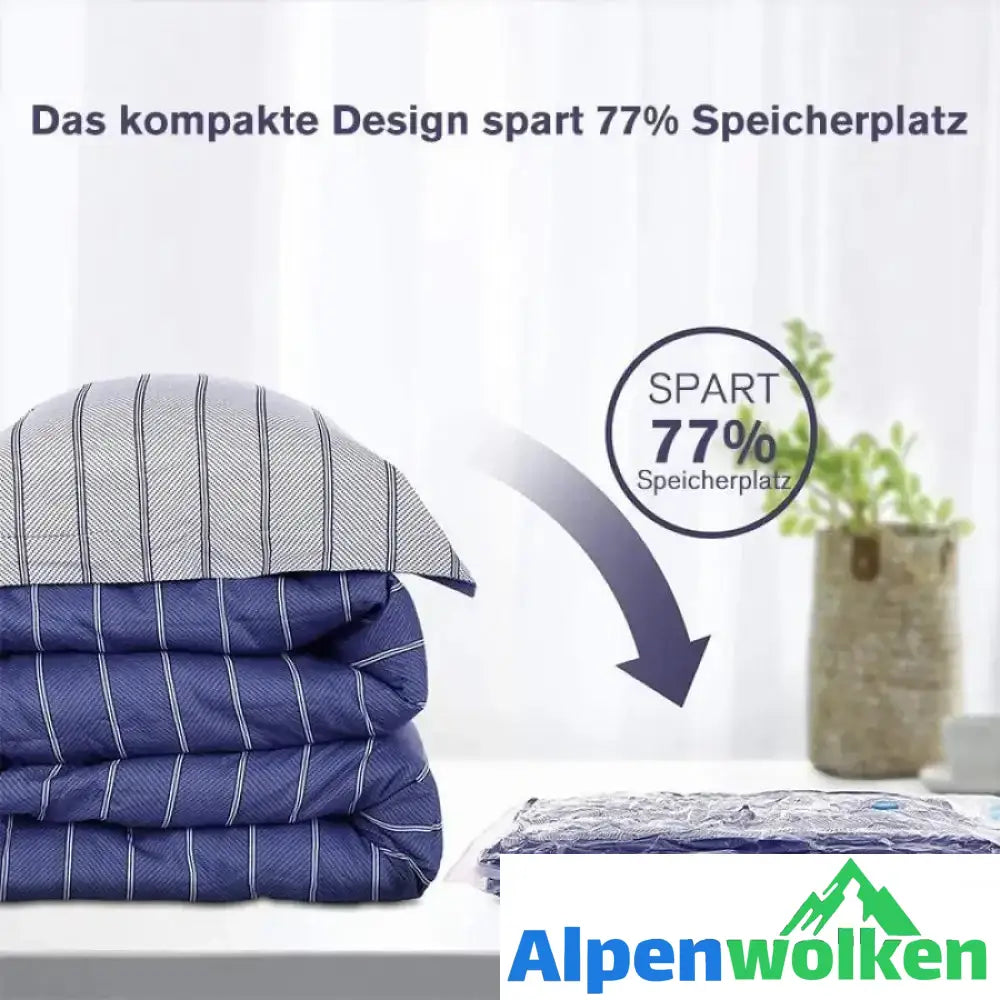 Alpenwolken - Premium-Vakuum-Aufbewahrungsbeutel Set