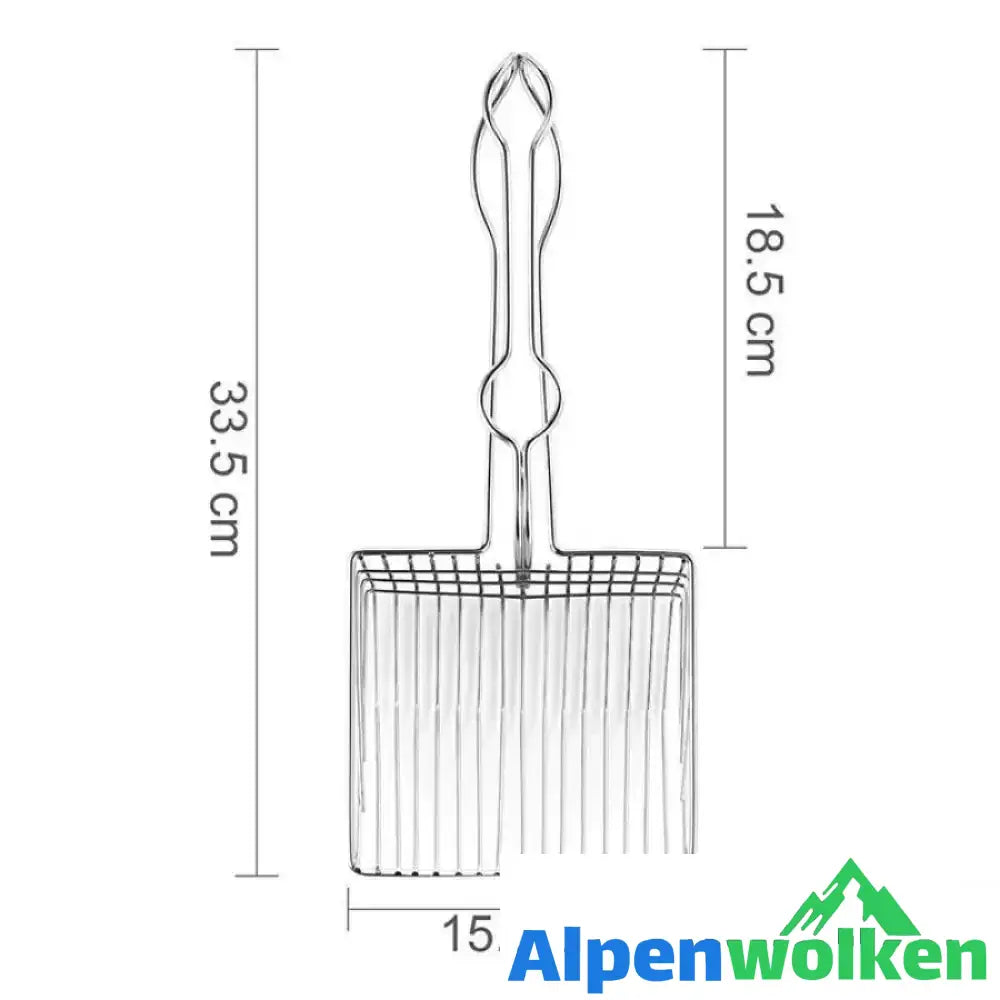 Alpenwolken - Premiume Katzenstreu-Filterschaufel