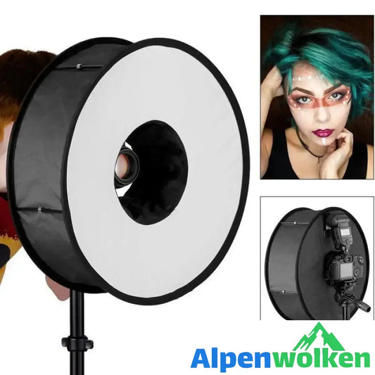 Alpenwolken - Professionelle Speedlight Softbox Lichtwanne