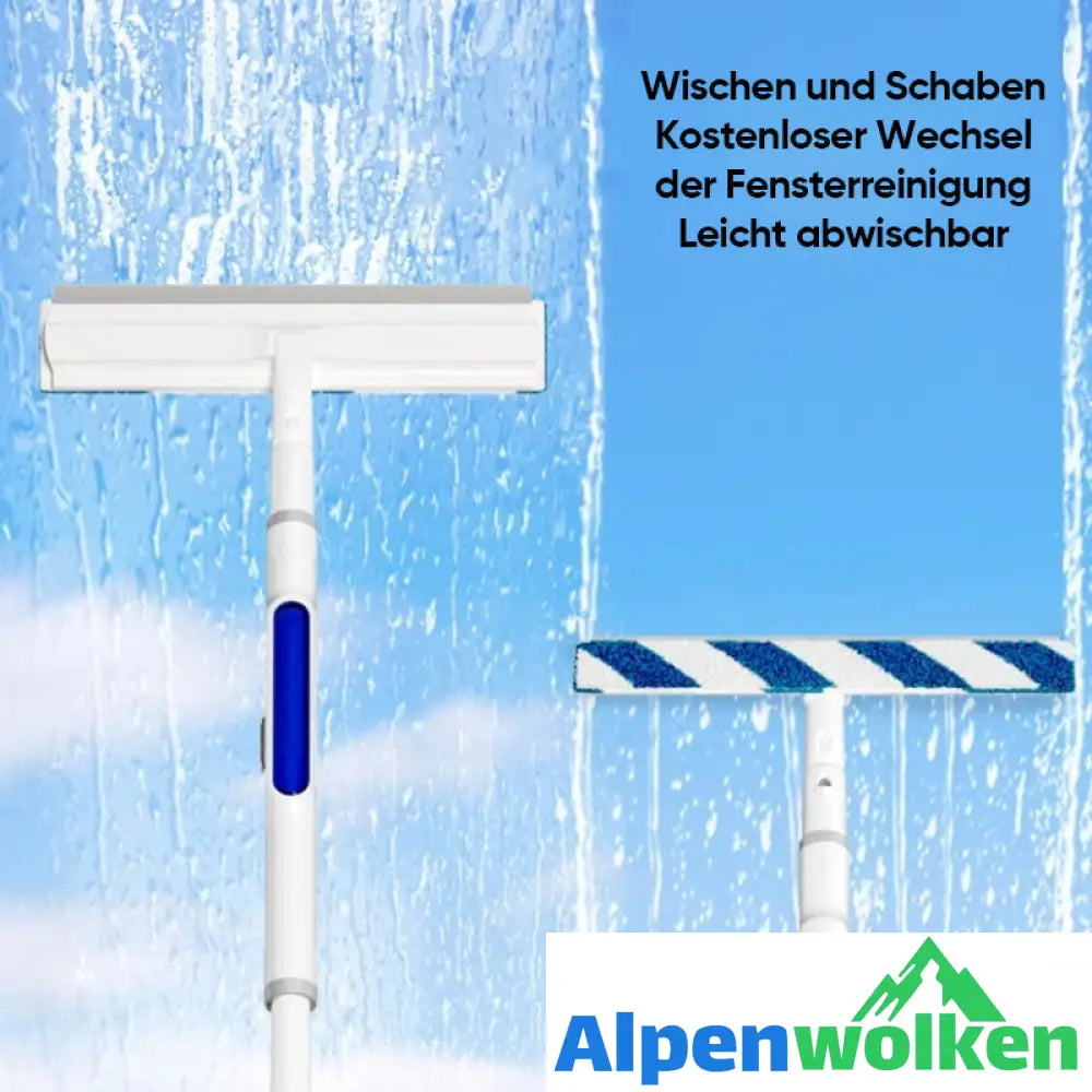 Alpenwolken - Professioneller Glasreiniger mit Wasserspray