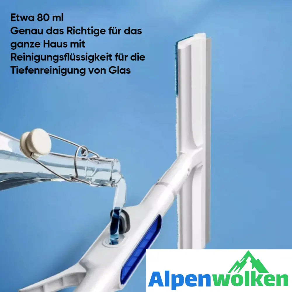 Alpenwolken - Professioneller Glasreiniger mit Wasserspray