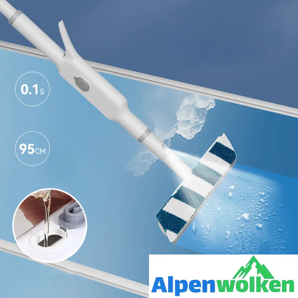 Alpenwolken - Professioneller Glasreiniger mit Wasserspray