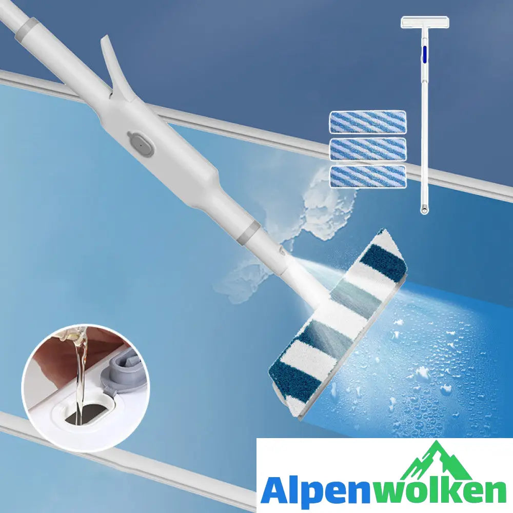 Alpenwolken - Professioneller Glasreiniger mit Wasserspray