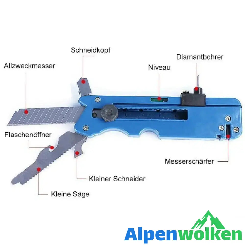 Alpenwolken - Professioneller multifunktionaler Glas Cutter