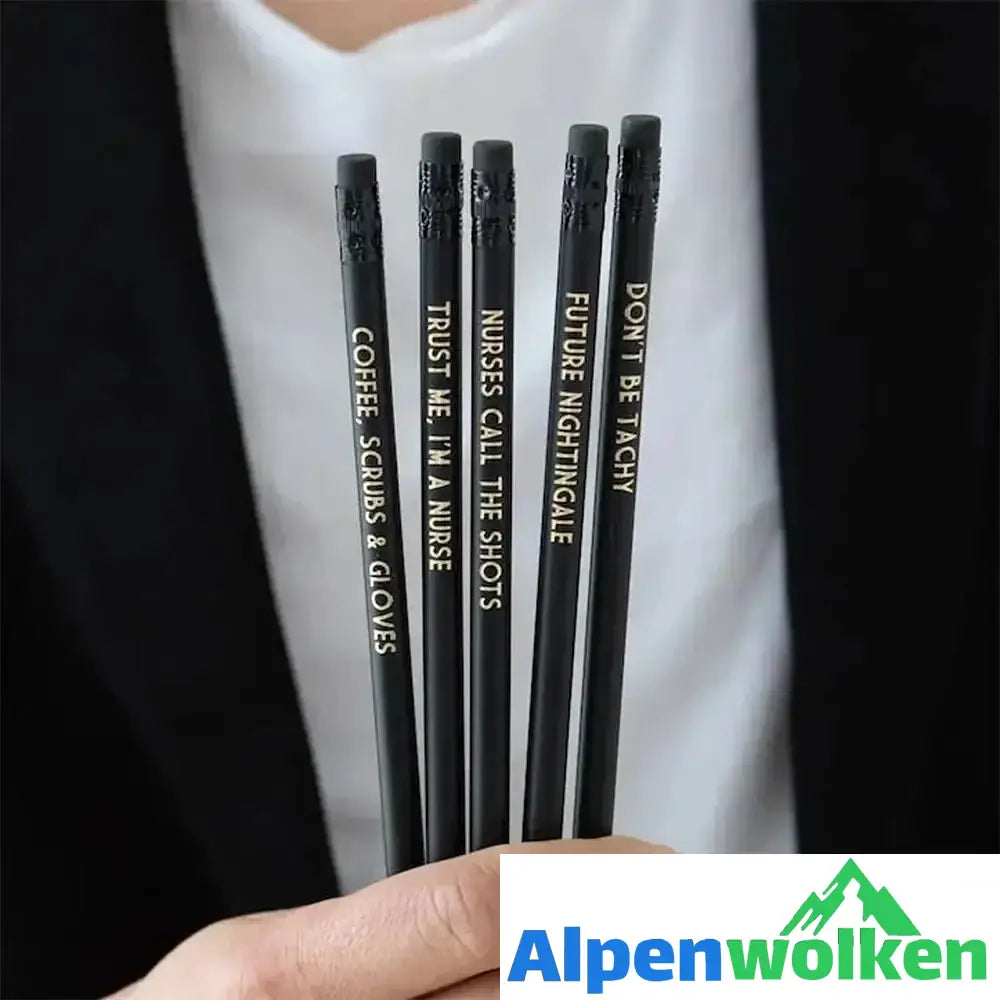 Alpenwolken - Professionelles Bleistiftset (5 Stück)