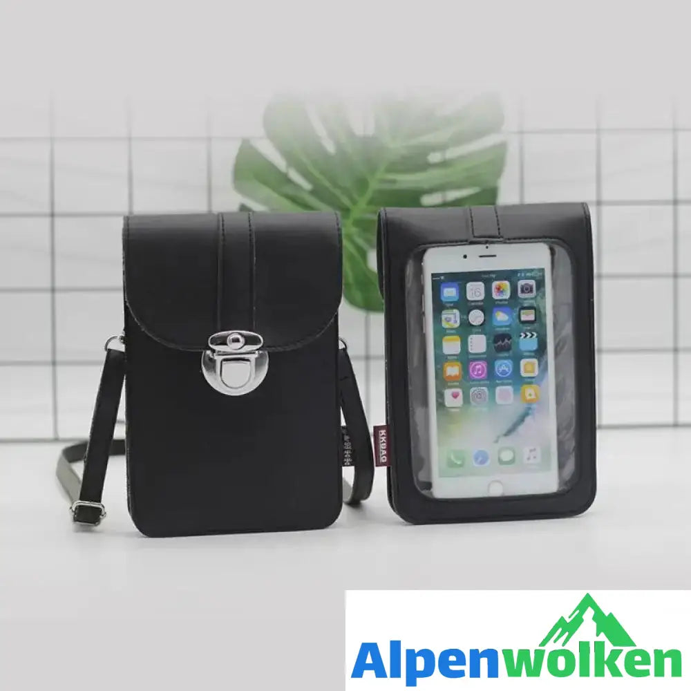 Alpenwolken - PU-Touchscreen-Handytasche