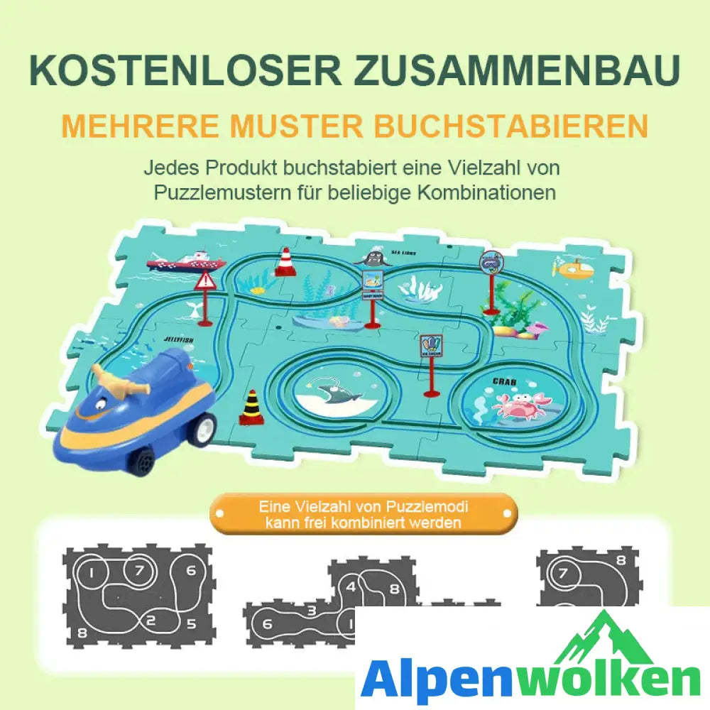 Alpenwolken - 🧩Puzzle Spielzeugauto🧩