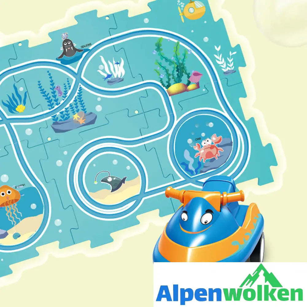 Alpenwolken - 🧩Puzzle Spielzeugauto🧩