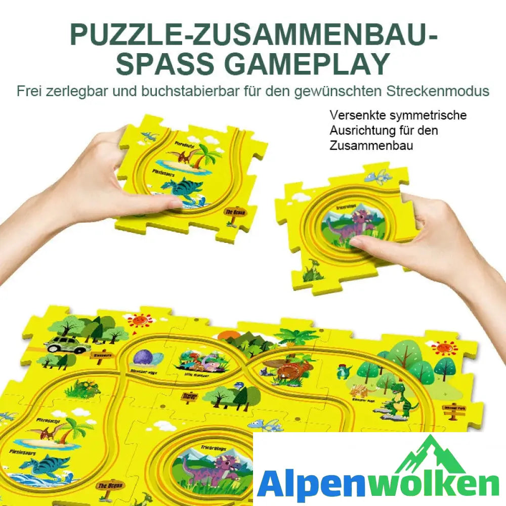 Alpenwolken - 🧩Puzzle Spielzeugauto🧩