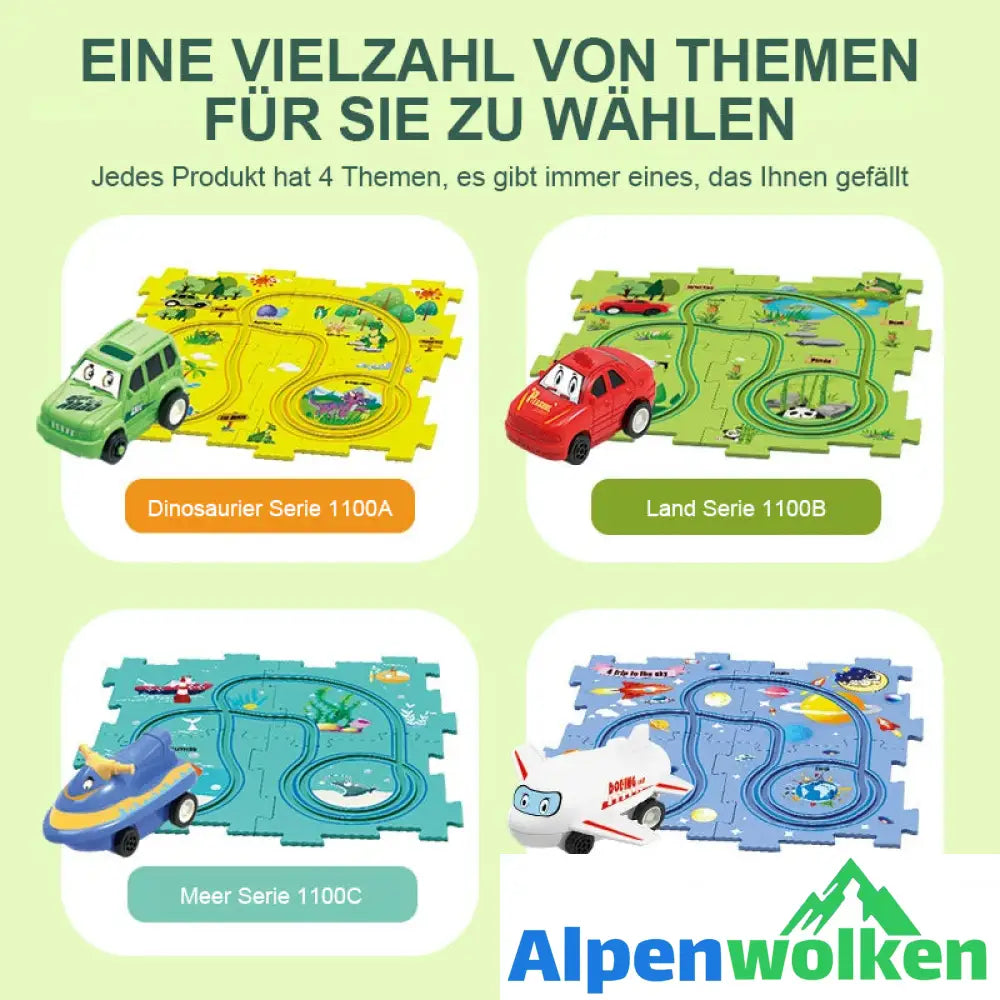 Alpenwolken - 🧩Puzzle Spielzeugauto🧩