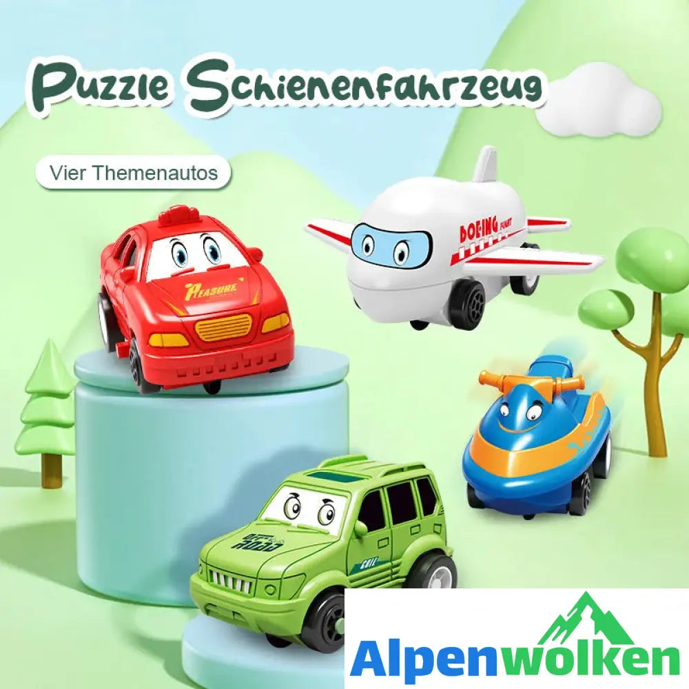 Alpenwolken - 🧩Puzzle Spielzeugauto🧩