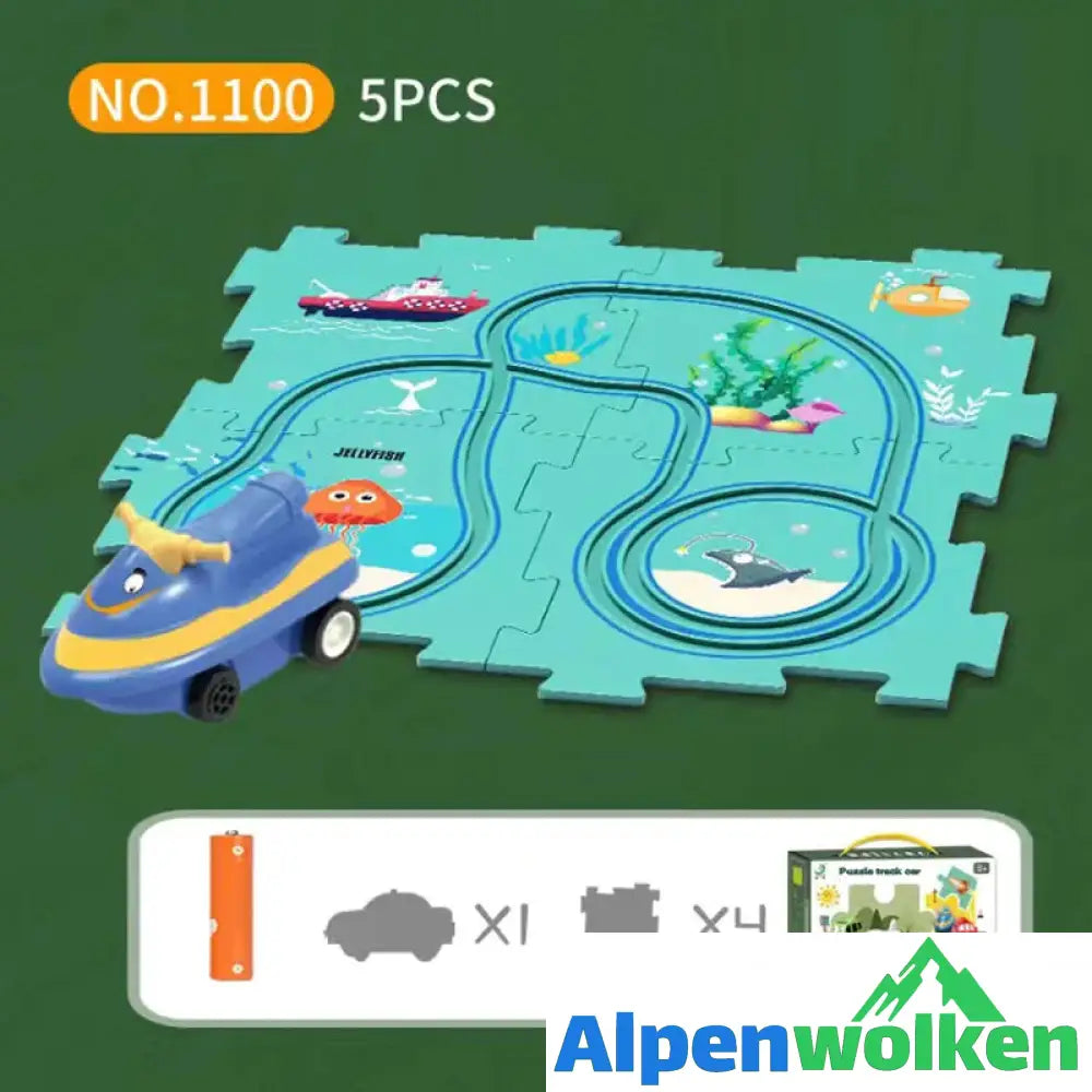 Alpenwolken - 🧩Puzzle Spielzeugauto🧩