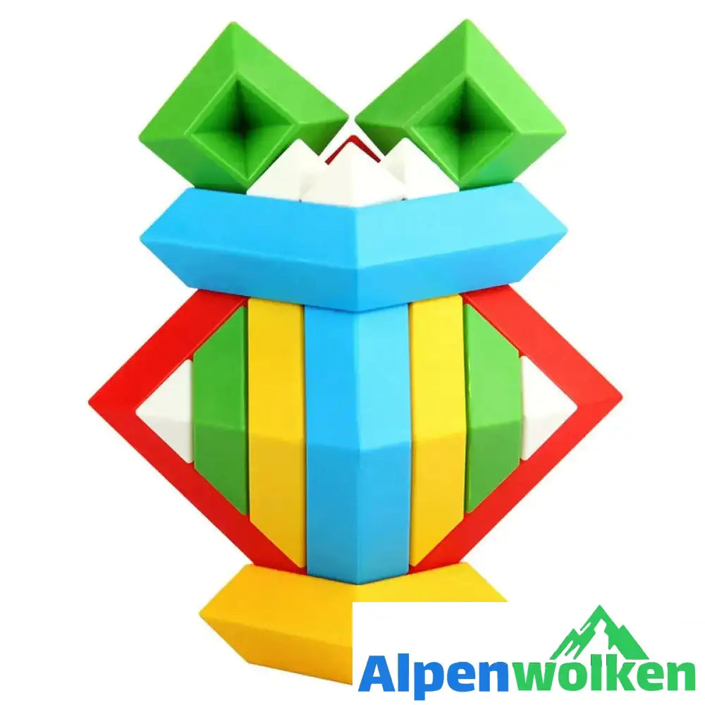 Alpenwolken - Pyramiden, die Blöcke stapeln | abschiedsgeschenk Kindertagesstätte