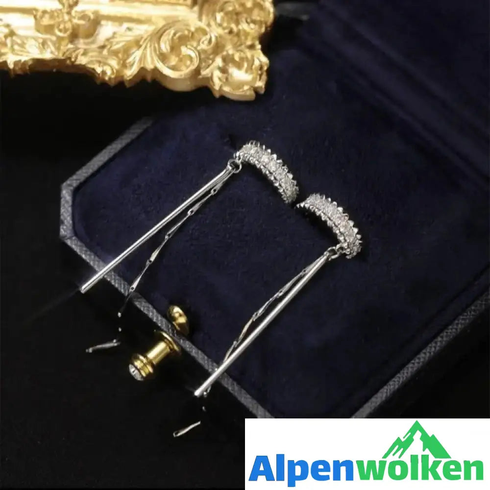 Alpenwolken - Quasten Knorpel Ohrring