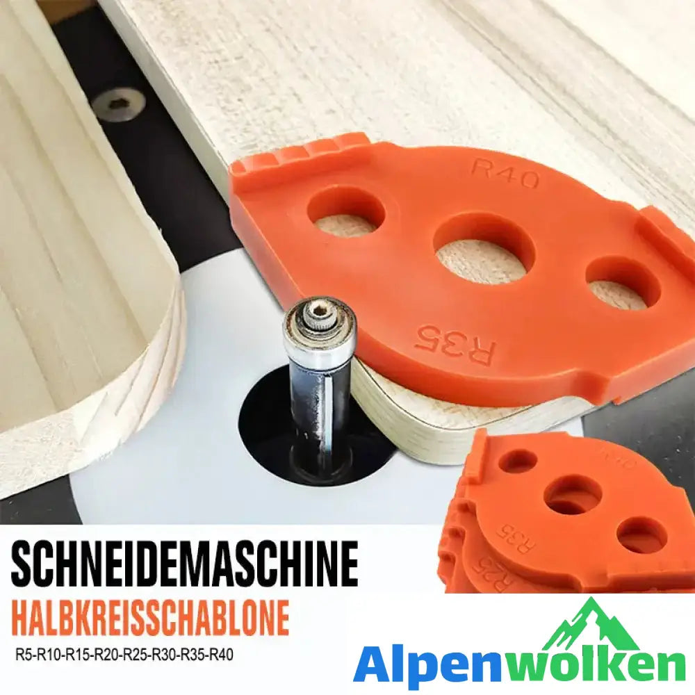 Alpenwolken - Radius Jig Router Schablonen