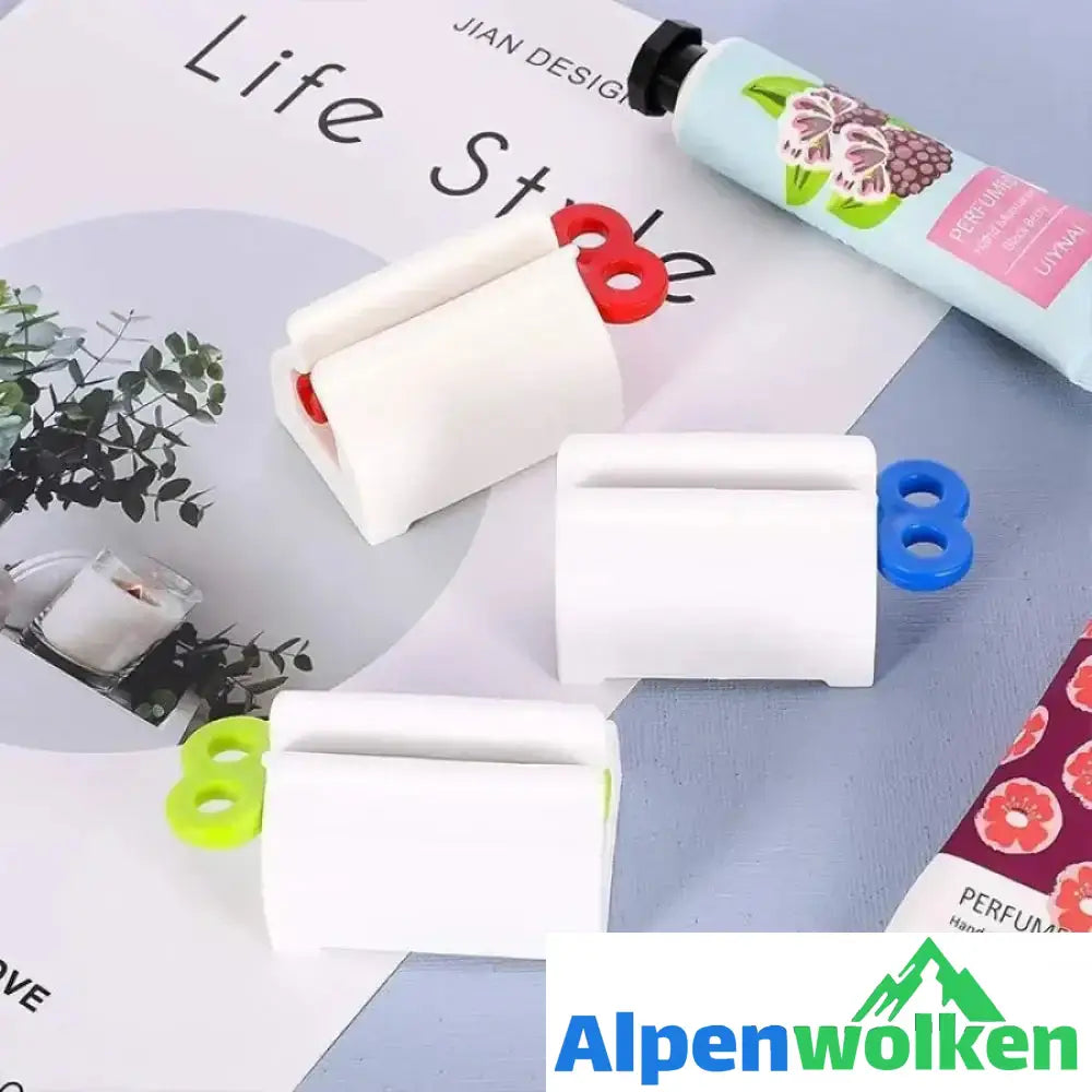 Alpenwolken - Recycelbarer umweltfreundlicher Zahnpasta-Quetscher