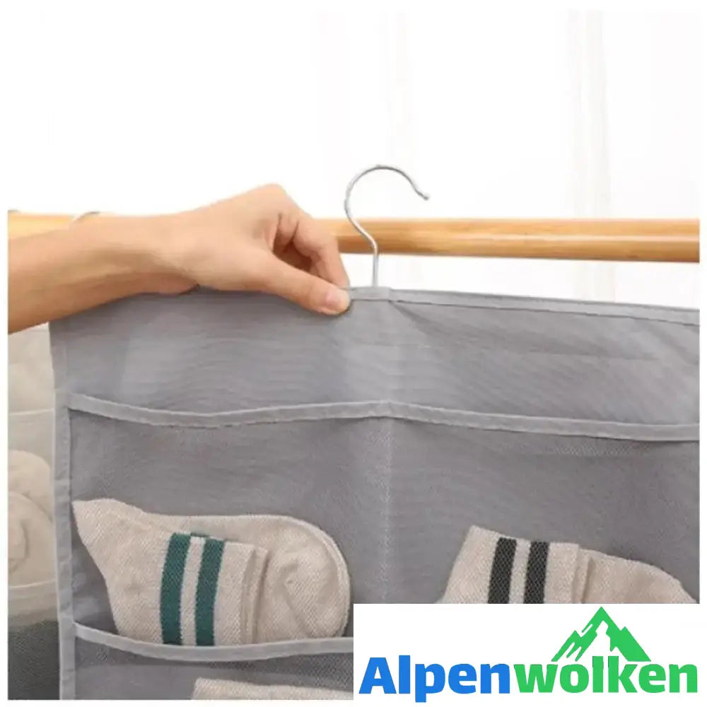 Alpenwolken - Regal organizer-Beidseitig hängende Garderobe Organizer