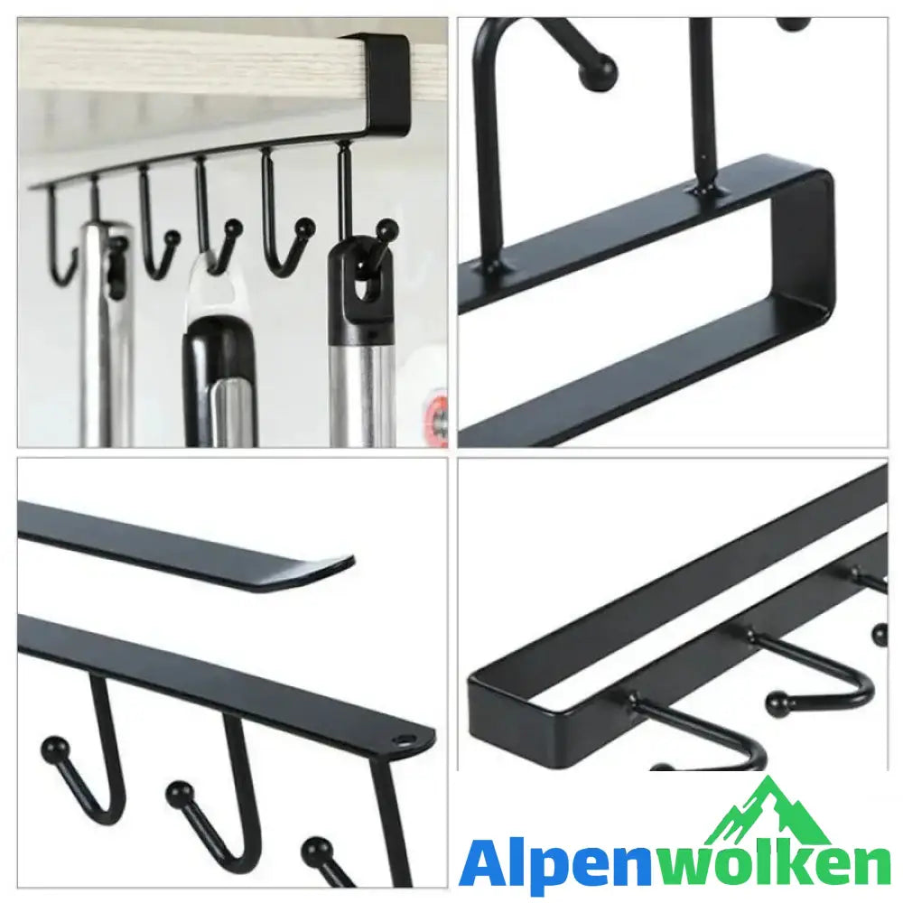 Alpenwolken - Regal organizer-Multifunktionale Cabinet Haken Regal, 2 Stücke