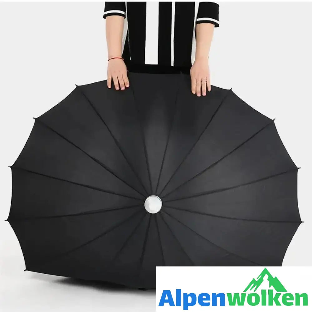 Alpenwolken - Regenschirm mit Abdeckung