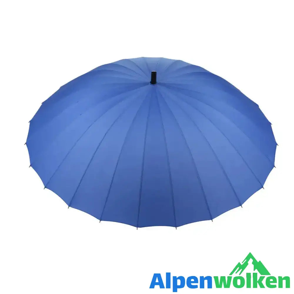 Alpenwolken - Regenschirm mit Abdeckung Blau 66cm(24 Stände)