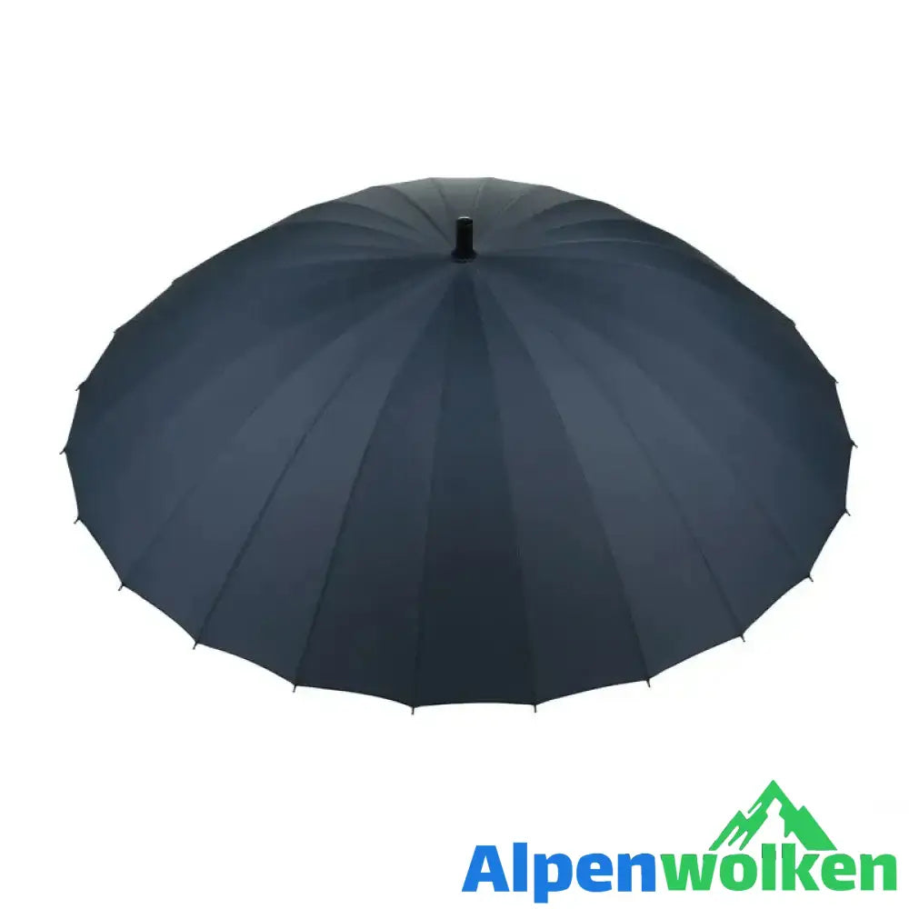 Alpenwolken - Regenschirm mit Abdeckung Schwarz 66cm(24 Stände)