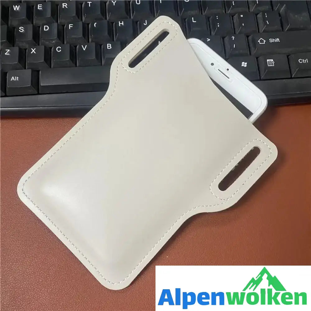 Alpenwolken - Retro Gürteltasche Handytasche