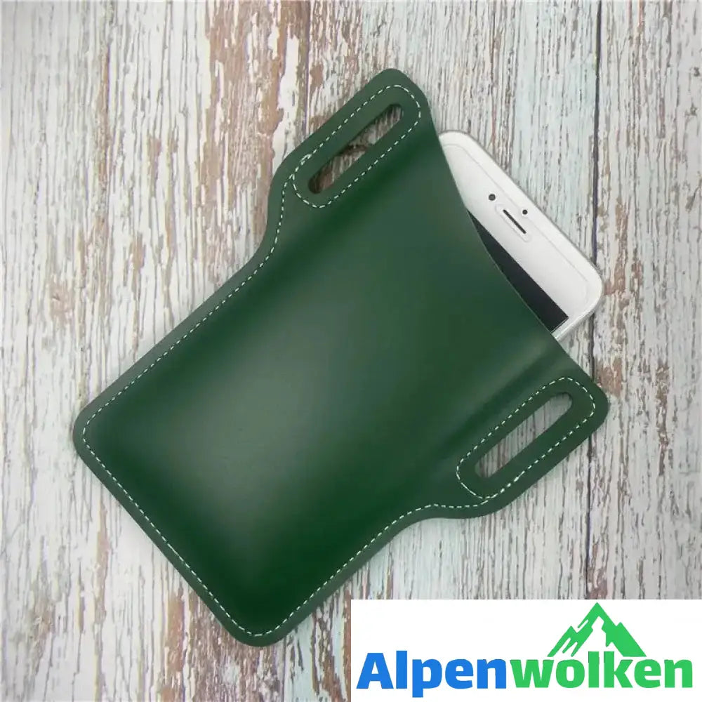 Alpenwolken - Retro Gürteltasche Handytasche