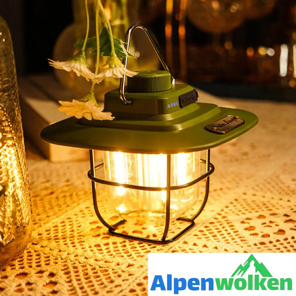 Alpenwolken - Retro-LED-Camping-Ambientelampe