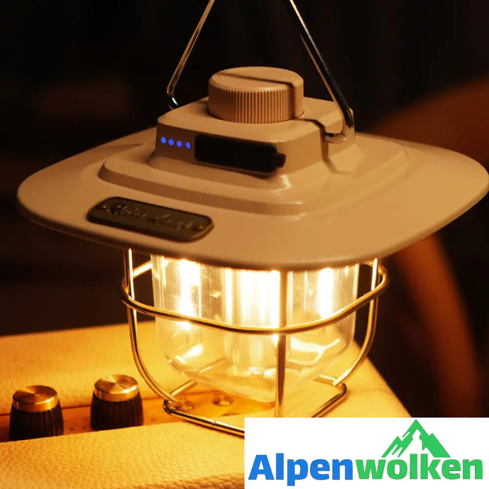 Alpenwolken - Retro-LED-Camping-Ambientelampe