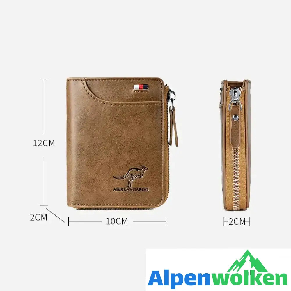 Alpenwolken - RFID Blocking Wallet für Herren